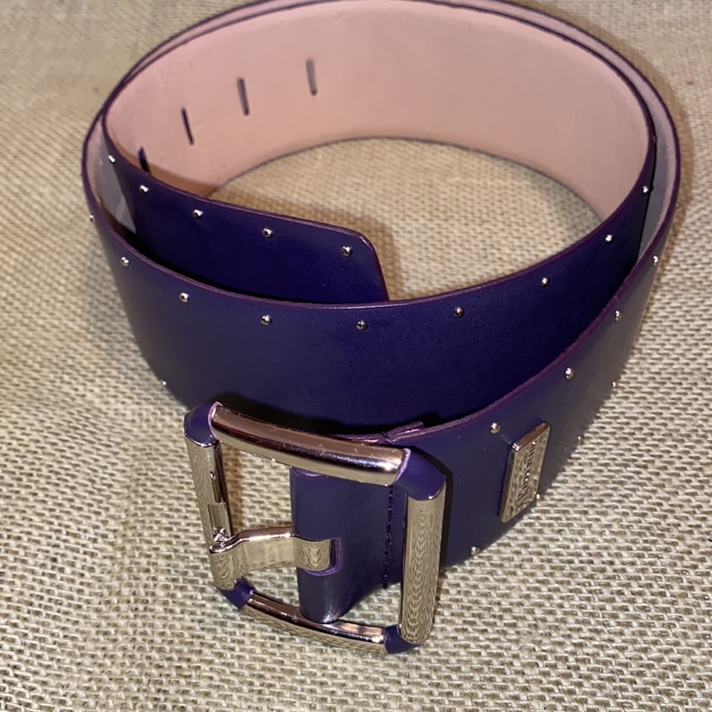 Anne Klein leather belt - Picture 7 of 17